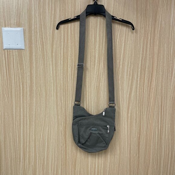Baggallini Gray Camo Crossbody Purse - Picture 1 of 9